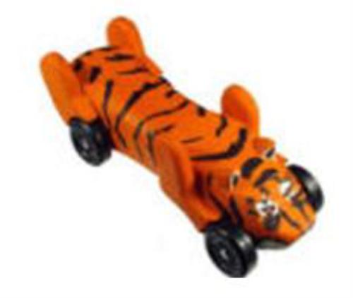Pinewood Derby Car Design Plan - Tiger